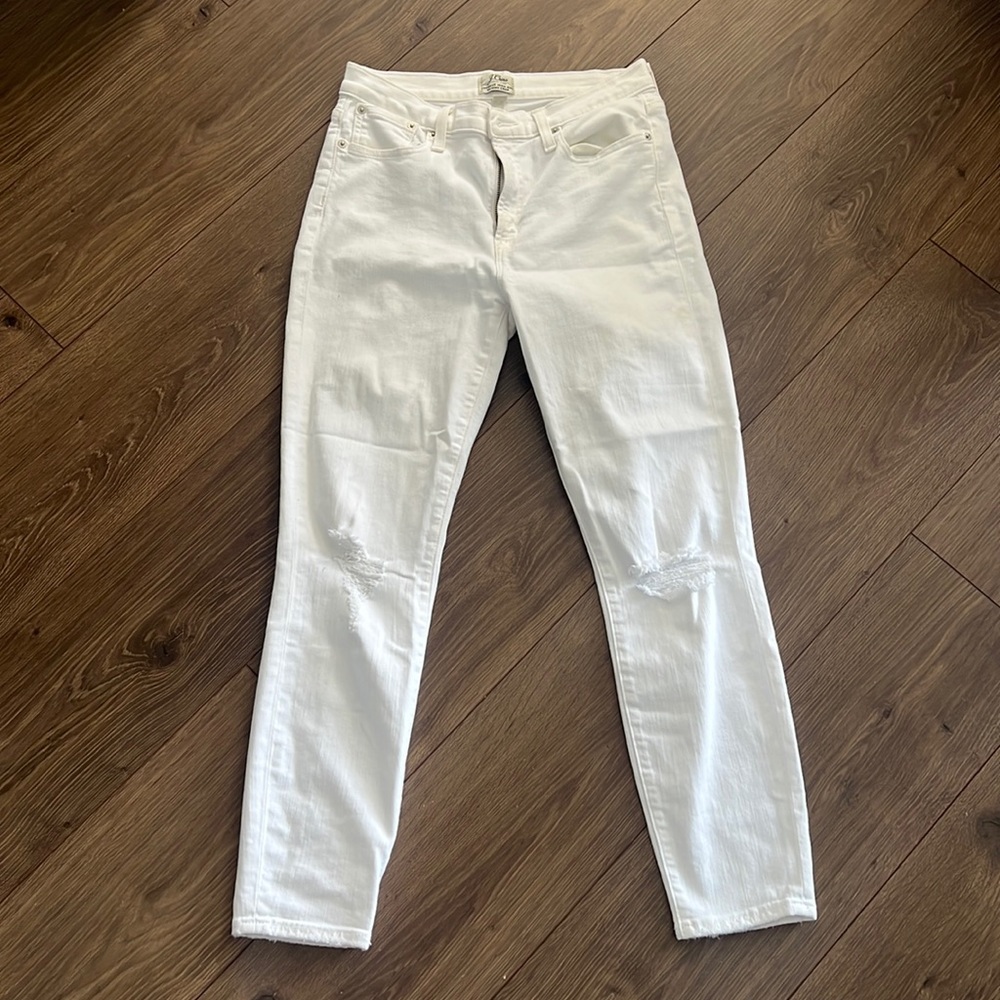 J Crew Look Out High Rise Skinny Crop- size 28
